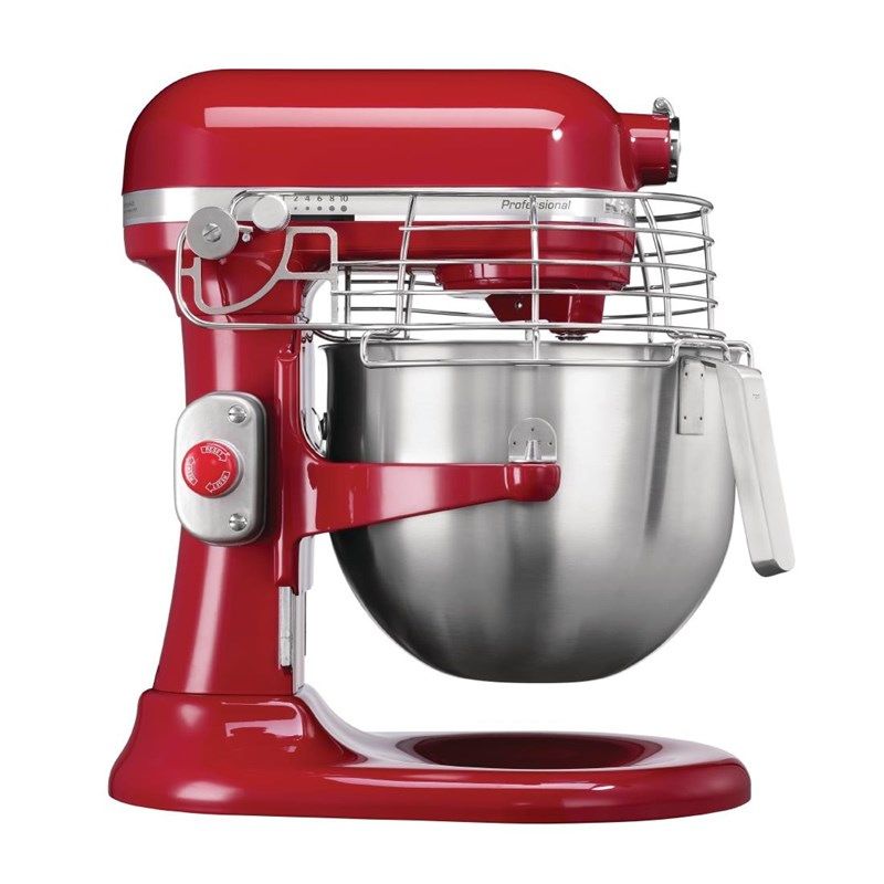 KitchenAid professionele keukenmachine 6,9L rood