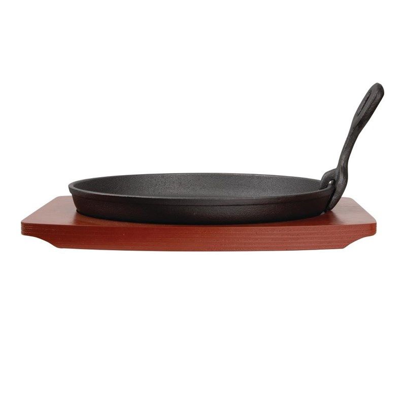 Naczynie żeliwne Vogue z podstawką &Oslash;22cm