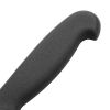 Hygiplas gekarteld bakkersmes 255 mm zwart