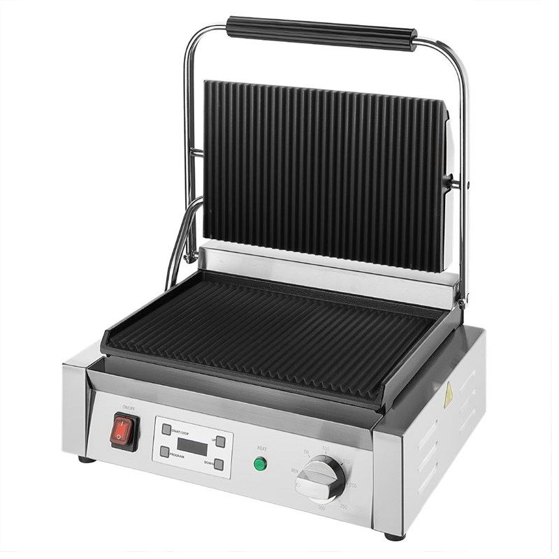Buffalo Contact Grill Ribbed Plate