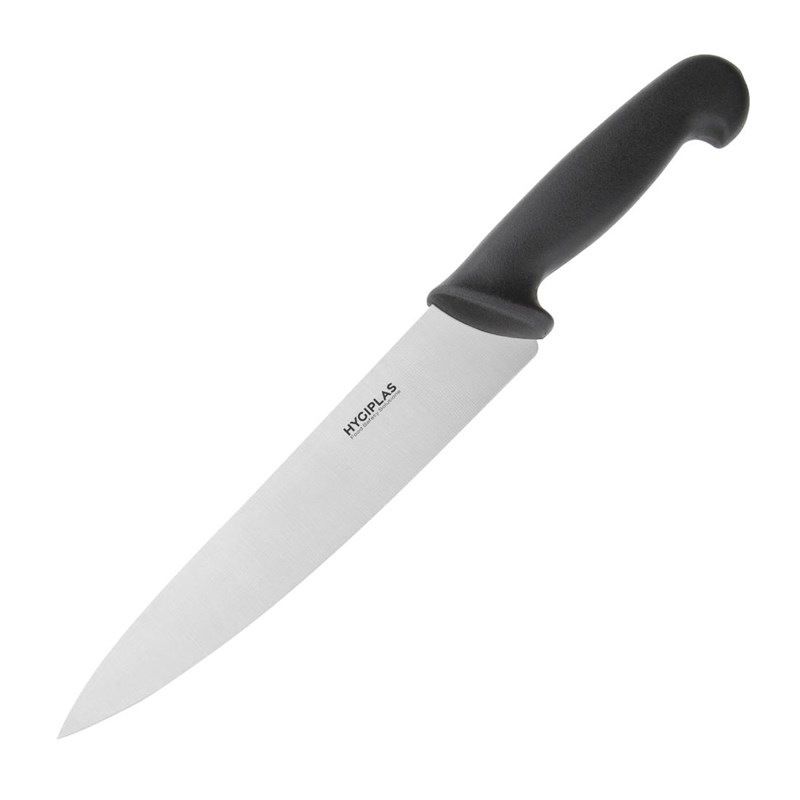 Cuchillo de cocinero Hygiplas 21.5 cm negro