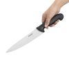 Cuchillo de cocinero Hygiplas 21.5 cm negro
