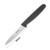 Pelador Hygiplas 7.5 cm negro