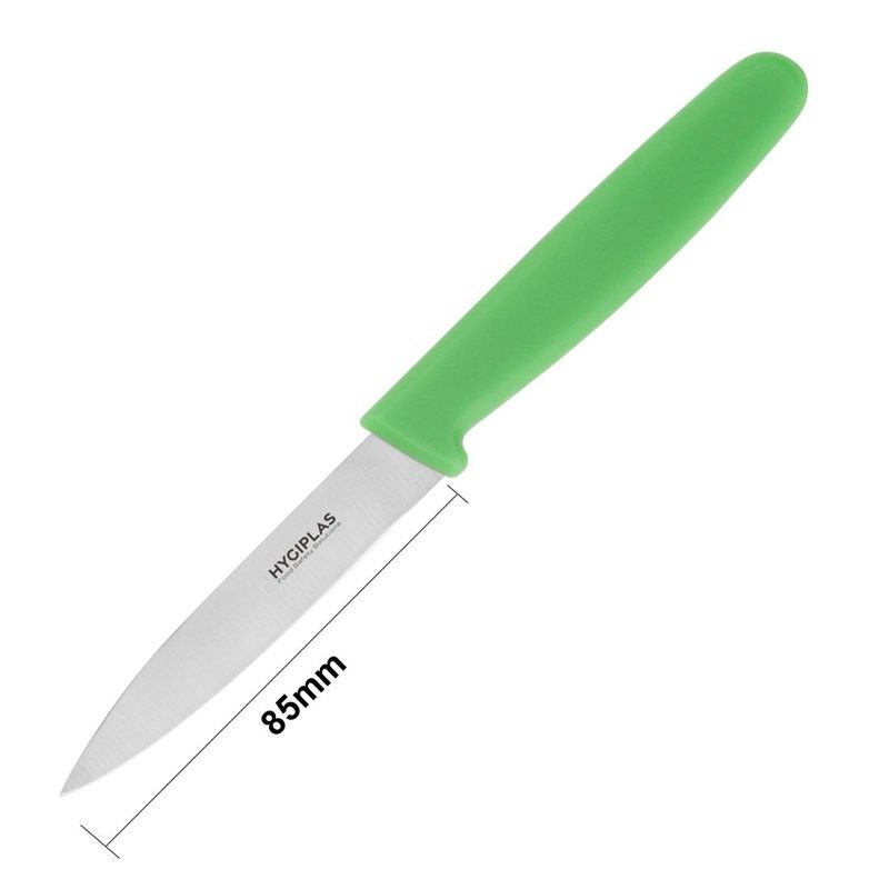Hygiplas sk&aelig;rekniv 7,5 cm gr&oslash;n
