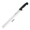 Cuchillo jamonero serrado Hygiplas 30.5 cm negro