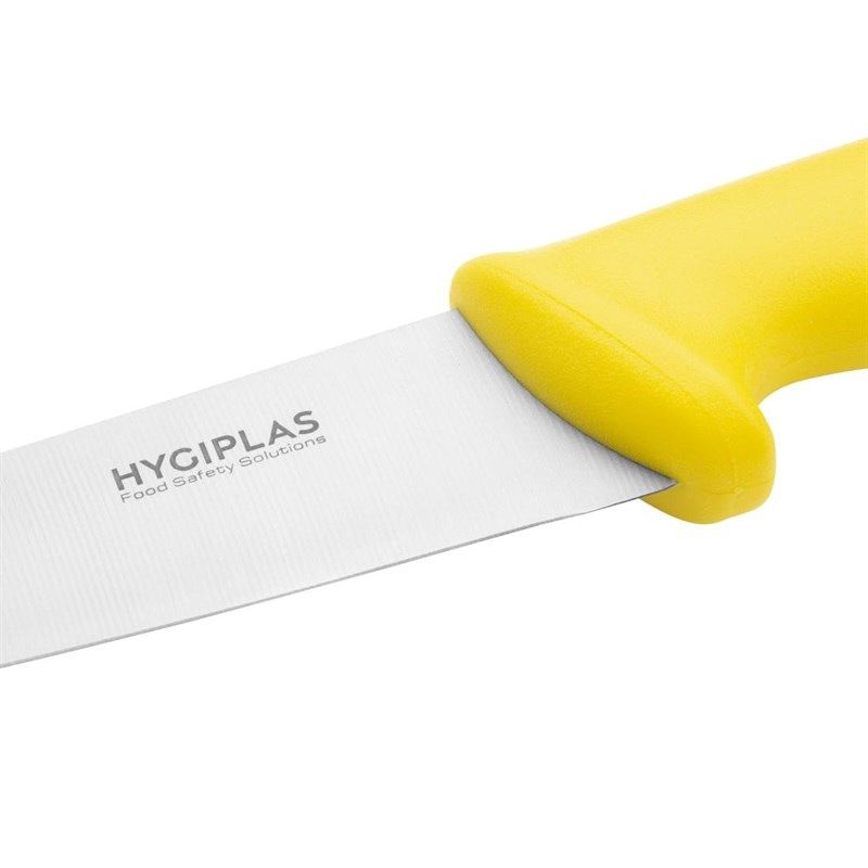N&oacute;ż szefa kuchni Hygiplas 16 cm ż&oacute;łty