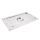 Vogue Stainless steel lid with spoon recess GN1 / 1