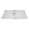Vogue stainless steel lid for GN1 / 1 gastronorm container with handles