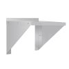 Vogue stainless steel oven or microwave wall shelf 56x56cm