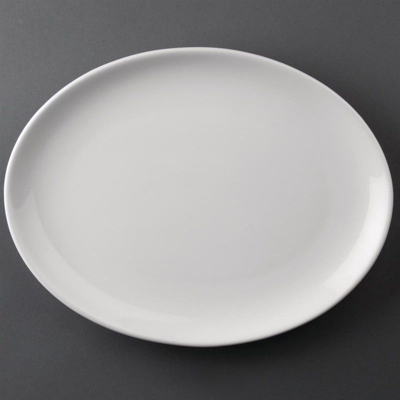 Platos ovalados Olympia Athena de 25,4 x 19,7 cm