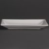Olympia Whiteware platos rectangulares para servir 20 x 13 cm