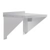 Vogue stainless steel oven or microwave wall shelf 56x46cm