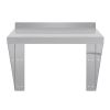 Vogue stainless steel oven or microwave wall shelf 56x46cm