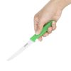 Ząbkowany n&oacute;ż do pomidor&oacute;w Hygiplas 10 cm zielony