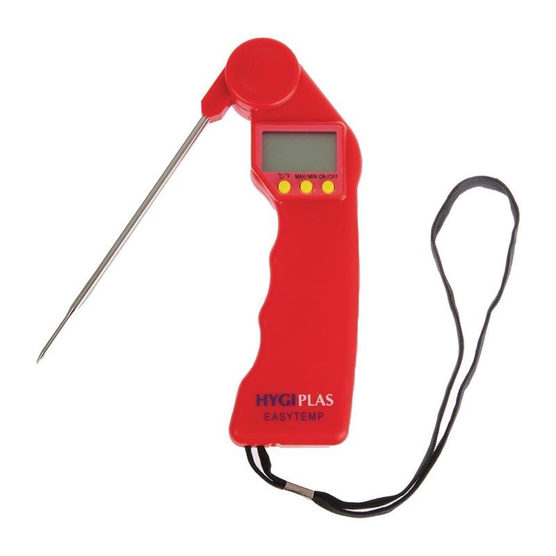 Hygiplas Easytemp Farbthermometer rot