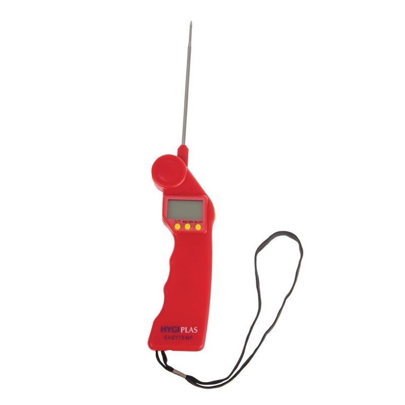 Hygiplas Easytemp Farbthermometer rot