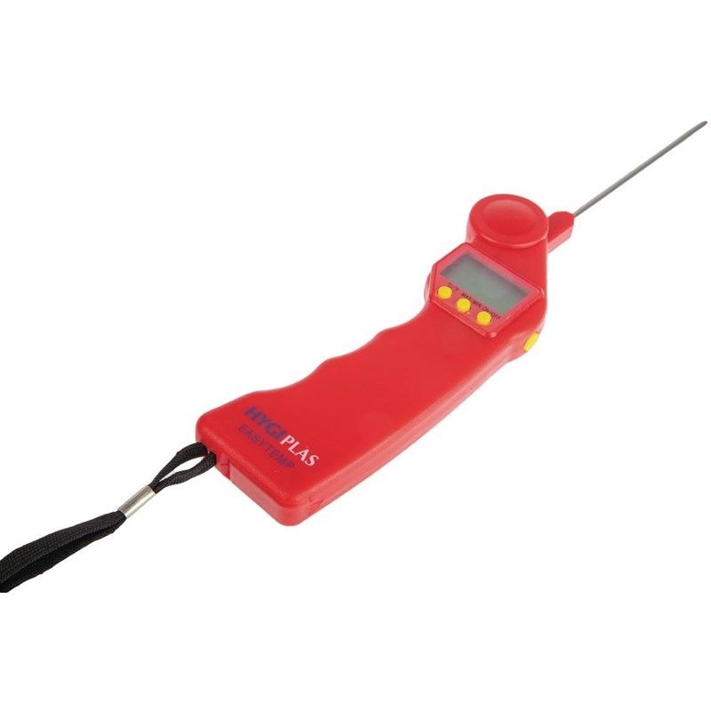Hygiplas Easytemp Farbthermometer rot