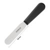 Faca de paleta reta Hygiplas 10cm preta