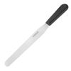 Esp&aacute;tula recta Hygiplas 25.5 cm negro