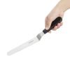 Esp&aacute;tula curva Hygiplas 19 cm negro