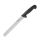 Cuchillo de pan Hygiplas negro 20.5 cm
