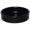 Olympia bol apilable negro mate 134x30mm