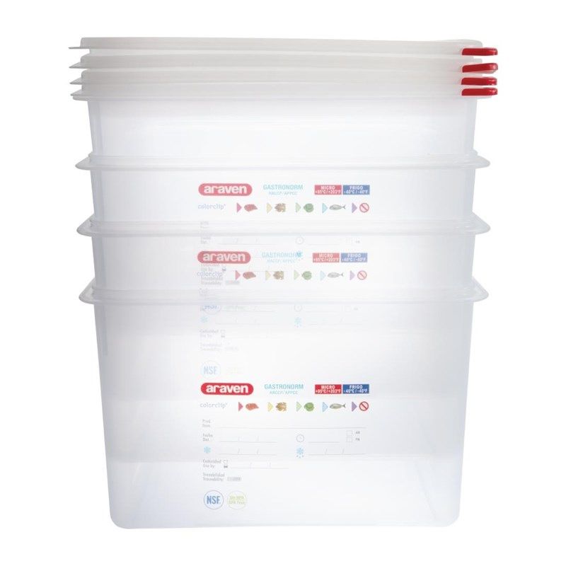 Araven GN1 / 1 food box with lid 28L