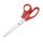 Hygiplas Farbcodeschere rot