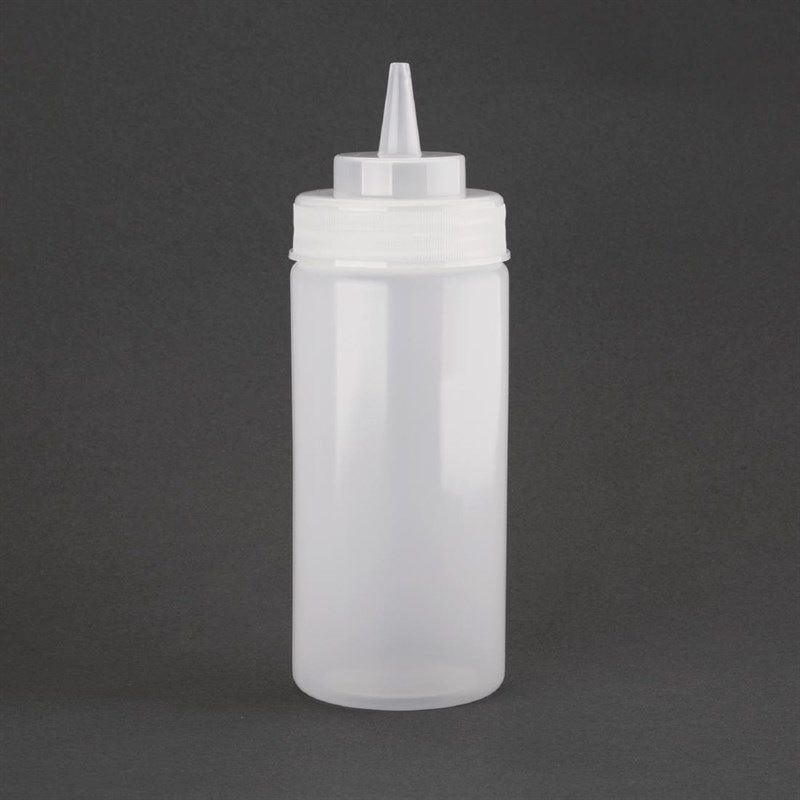 Vogue portioneer knijpfles doorzichtig 45cl