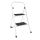 Vogue escaleras plegables con 2 escalones