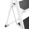 Vogue escaleras plegables con 2 escalones