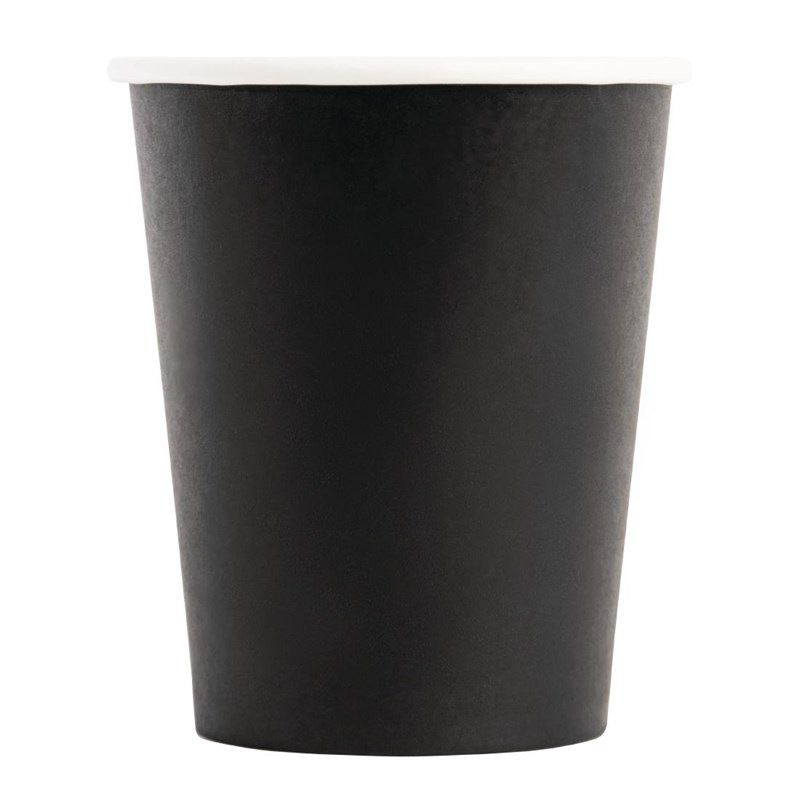 Fiesta Hot Cups single wall negro 23cl x1000