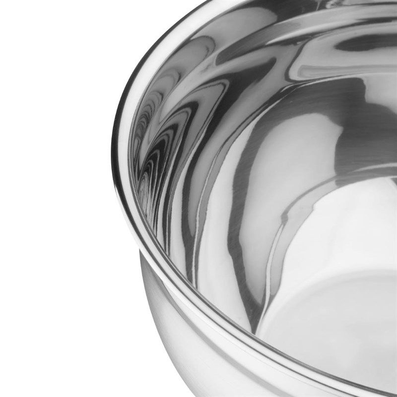 Vogue RVS kom met siliconen bodem 3ltr