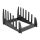 Planches &agrave; d&eacute;couper en plastique Hygiplas rack large