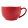 Olympia Cappuccinotasse rot 34cl