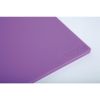 Deska do krojenia Hygiplas LDPE fioletowa 450x300x12mm