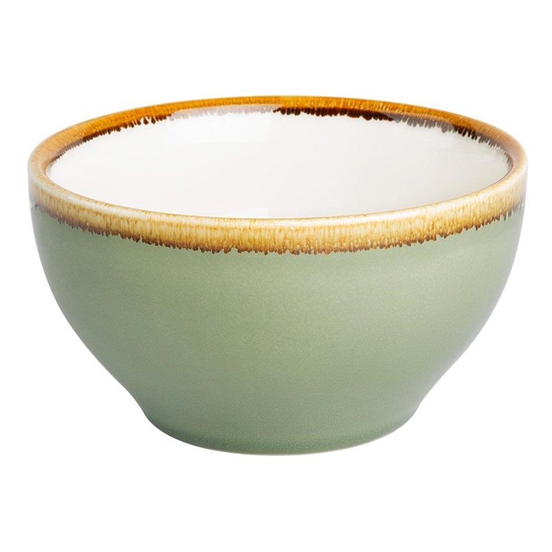 Olla Olympia platos verde musgo 14 cm