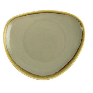 Olympia Kiln Triangular Plate Moss 230 mm (paquete de 6)