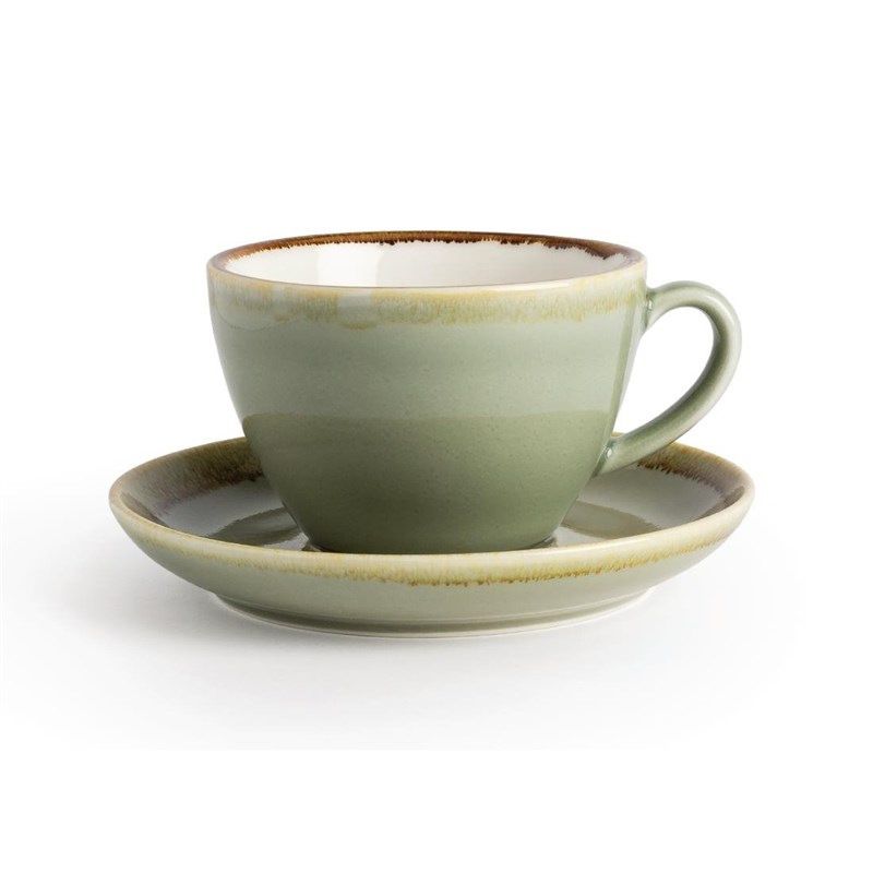 Olympia Ofen Cappuccino Gerichte moosgr&uuml;n 16 cm