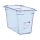 Araven ABS azul GN1 / 3 caja de comida 200mm