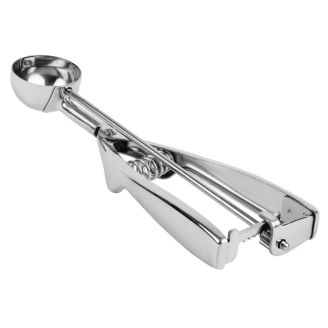 Cuill&egrave;re &agrave; portionner en acier inoxydable Vogue taille 50