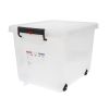 Araven mobile food container with lid 50ltr