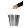 Cubo Jantex acero inoxidable 12ltr
