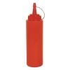 Vogue Red Squeeze Sauce Bottle 34cl