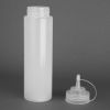 Vogue portioneer knijpfles transparant 68cl.