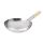 Vogue zacht stalen wok met platte bodem 25,5 cm