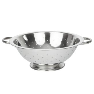 Vogue roestvrijstalen vergiet 25,5 cm
