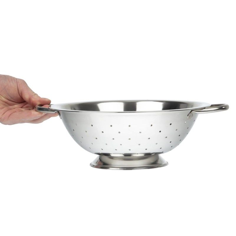 Vogue roestvrijstalen vergiet 25,5 cm