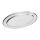Bol de service ovale en acier inoxydable Olympia 20 cm