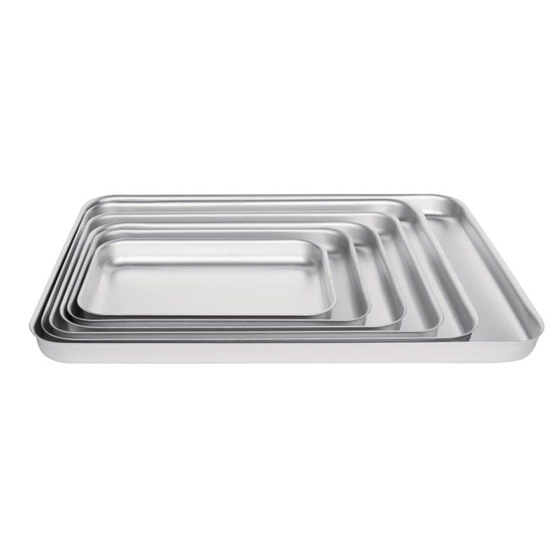 Vogue aluminium bakewell pan 610 mm